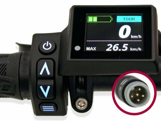 Brose Bediendisplay Ab 2020 Metz Cockpit Small Fest Montiert TFT Farbig M. Gen.2 Stecker M. Wake