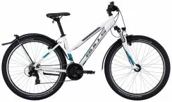 Bulls Sharptail Street-1 27½-Zoll 2022 -Pegasus Verkäufe Bulls Sharptail Street 1 21 Gang Damen Trapez 27.5 Zoll metallic off white petrol weiss tuerkis 631 27041 27046 27051