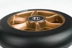 Chilli Pro Scooter Ersatzrolle Wheel Turbo 110mm Black PU / Gold Core -Pegasus Verkäufe C 1034 GOb