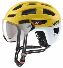 Uvex Finale-Visor 52-57cm / 56-61cm 15 Uvex Finale-Visor 52-57cm / 56-61cm -Pegasus Verkäufe Helm Uvex Finale Visor Vario sunbee cloud matt 52 57cm S4107531115 4043197359243