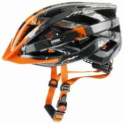 Uvex I-VO-C 52-57cm / 56-60cm -Pegasus Verkäufe Helm Uvex I VO 3D dark silver orange 52 57cm S4104170315 4043197255200