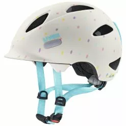 Uvex Oyo-Style 45-50cm / 50-54cm 12 Uvex Oyo-Style 45-50cm / 50-54cm -Pegasus Verkäufe Helm Uvex Kinder Oyo Style egg dots matt weiss 45 50cm S4100470115 4043197339252