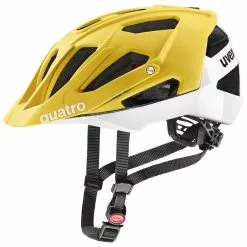 Uvex Quatro-CC 52-57cm / 56-61cm -Pegasus Verkäufe Helm Uvex Quatro CC 2022 sunbee white matt 56 61cm S4100260517 4043197359175