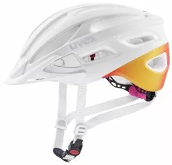 Uvex True-CC 52-55cm / 55-58cm 13 Uvex True-CC 52-55cm / 55-58cm -Pegasus Verkäufe Helm Uvex True CC white peach matt 52 55cm S4100540315 4043197337012