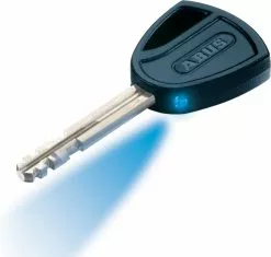 ABUS Bordo Granit X-Plus 6505/85 Black Plus-Serie Mit SH-Halter -Pegasus Verkäufe Leucht Schluessel