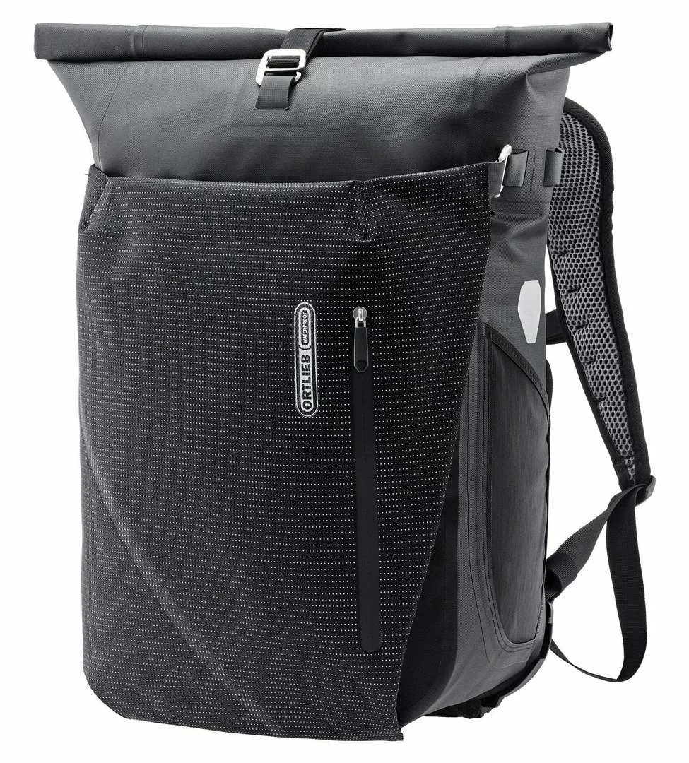 ORTLIEB Vario-PS-High-Vis QL2.1 Tasche Mit Rucksackfunktion Black-reflex 1 ORTLIEB Vario-PS-High-Vis QL2.1 Tasche Mit Rucksackfunktion Black-reflex