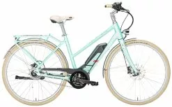 Pegasus Macaron-E 2018 -Pegasus Verkäufe Pegasus Macaron E 2018 8 Gang Damen Trapez mint matt 400Wh 500Wh 784 785 18645 18650 18653