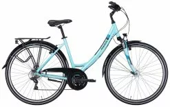 Pegasus Piazza 2022 21-Gang -Pegasus Verkäufe Pegasus Piazza 2022 21 Gang Damen Wave Einrohr Tiefeinstieg Unisex ice blue Eisblau hellblau 636 01745 01750 01755