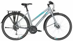 Pegasus Premio Superlite Disc 2018 30-Gang -Pegasus Verkäufe Pegasus Premio Superlite Disc 2018 Damen Trapez grau tuerkis 586 52945 52950 52955