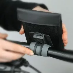 SKS Smartboy Smartphone-Lenkerhalter -Pegasus Verkäufe SKS Smartphonetasche Smartboy schwarz Klett 11234 4002556646462 f