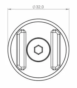 SP Connect™ SP Halterung Micro Stem Mount Alu Für A-Head Kappe -Pegasus Verkäufe SP Connect Micro Stem Mount Alu Halterung A Head Kappe FA003492008 4028017531221c